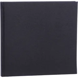 Focus Base Line Canvas Album 26x25 Black - Fotoalbum