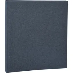 Focus Base Line Canvas Ringbinder Blue - Fotoalbum